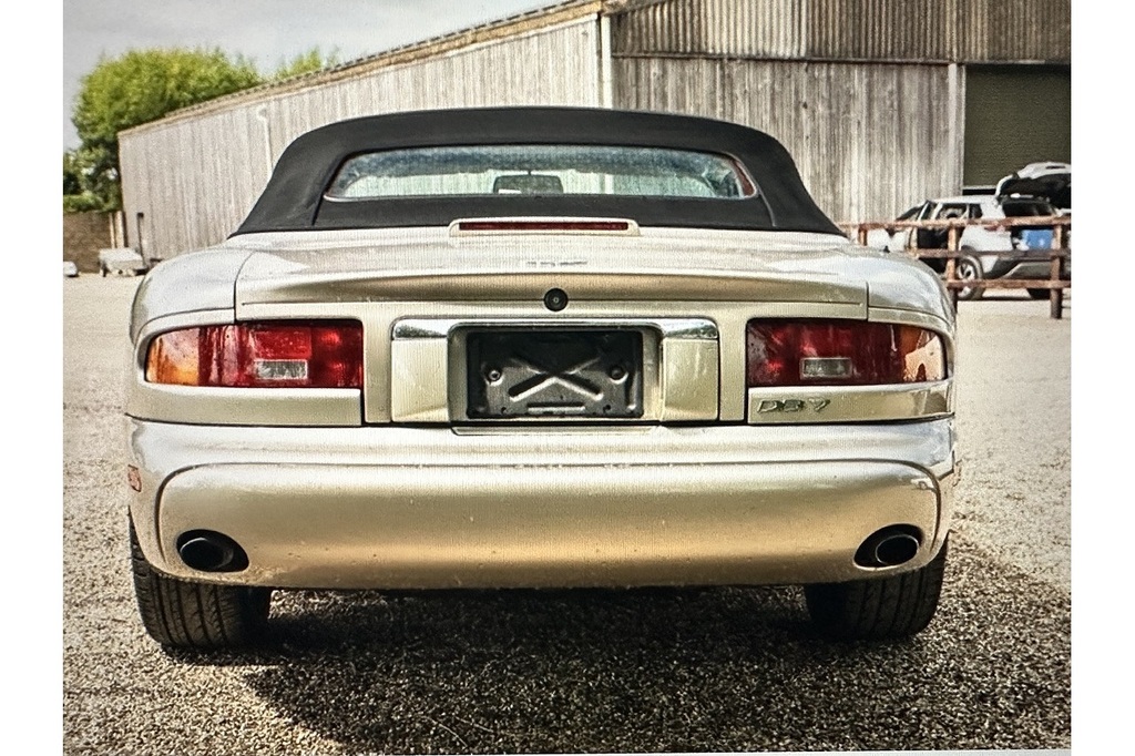 Aston Martin DB7 Volante U388 Silver #4