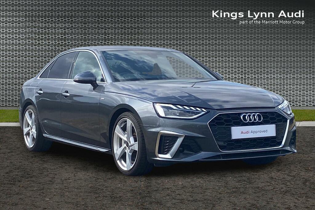 Audi A4 2.0 Tfsi 40 S Line Saloon S Tronic Euro Grey