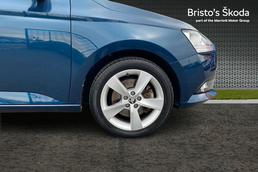 Skoda Fabia 1.0 Tsi Se L Estate Dsg Euro 6 Ss 9 Blue #5