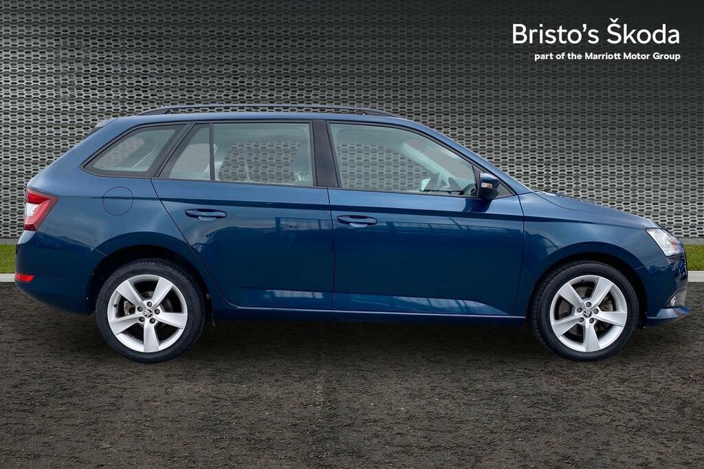 Skoda Fabia 1.0 Tsi Se L Estate Dsg Euro 6 Ss 9 Blue #4