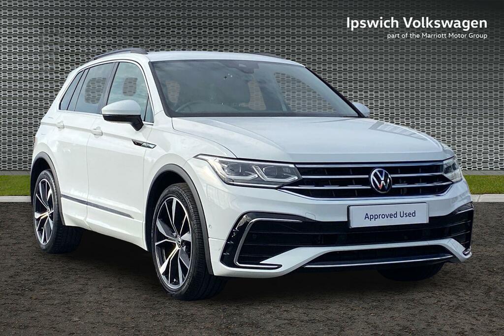 Volkswagen Tiguan 1.5 Tsi R-line Suv Dsg Euro 6 Ss 15 White