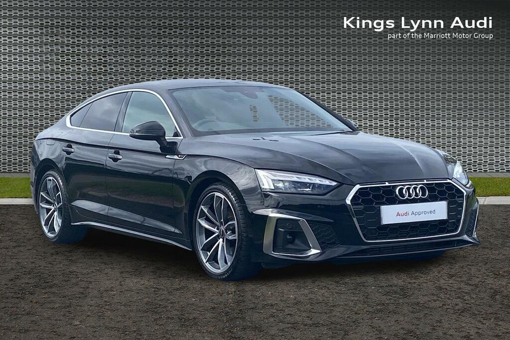 Audi A5 2.0 Tfsi 35 S Line Sportback S Tronic E Black