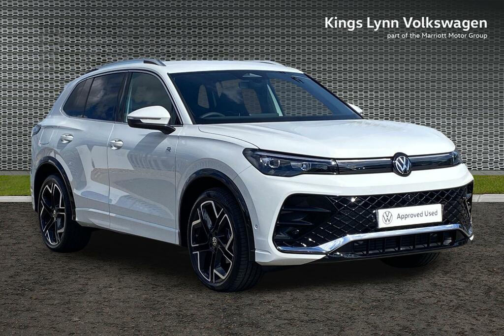 Volkswagen Tiguan 1.5 Etsi Mhev R-line Suv Hybrid Dsg Eur White