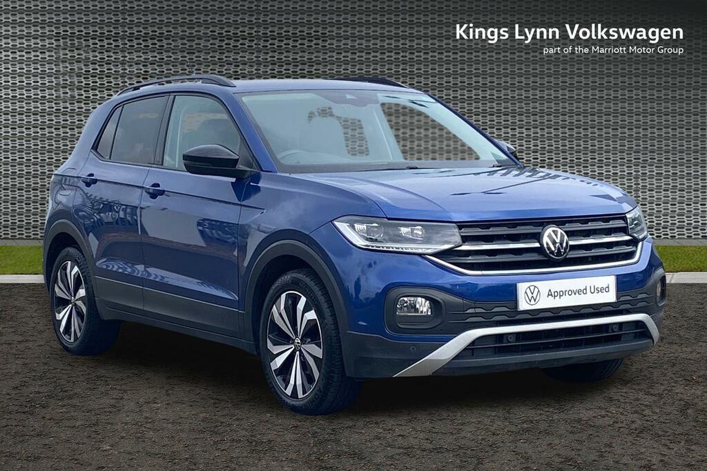 Volkswagen T-Cross 1.0 Tsi Black Edition Suv Euro 6 Blue