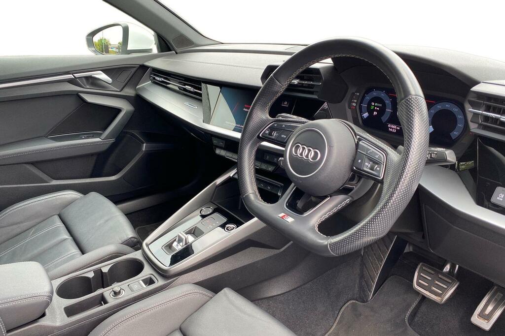Audi A3 1.4 Tfsie 40 S Line Sportback Plug-in H White #6