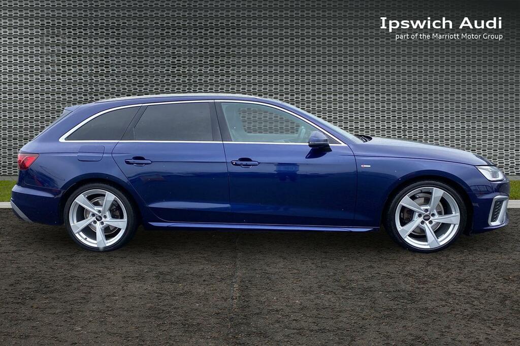 Audi A4 Avant 2.0 Tdi 35 S Line Estate S Tronic Euro Blue #4
