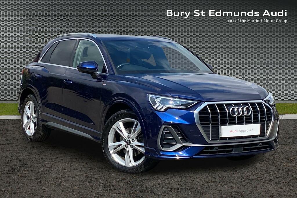 Audi Q3 2.0 Tdi 35 S Line Suv S Tronic Euro 6 Blue