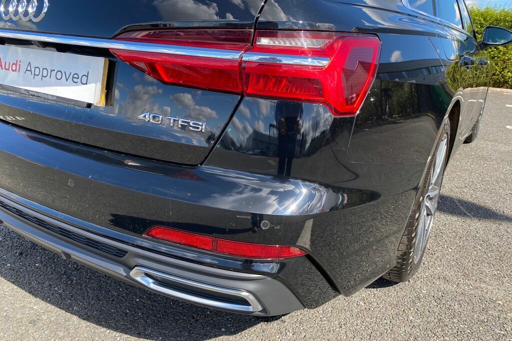 Audi A6 Saloon S Line Black #32