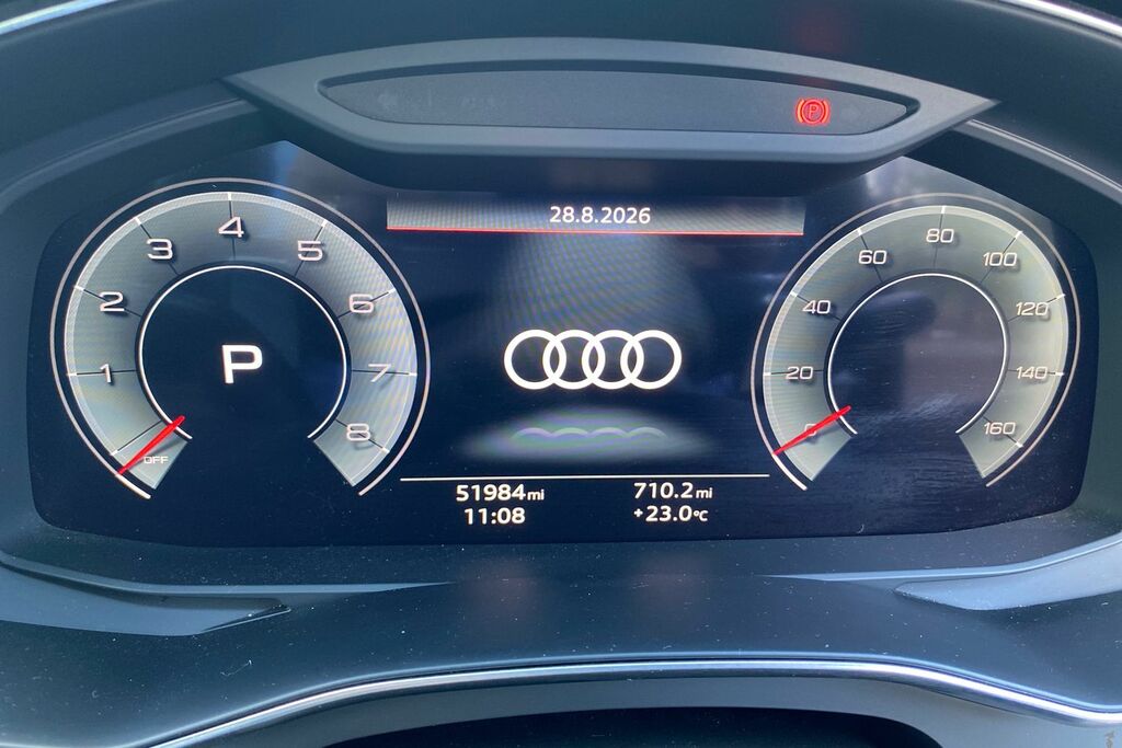 Audi A6 Saloon S Line Black #11