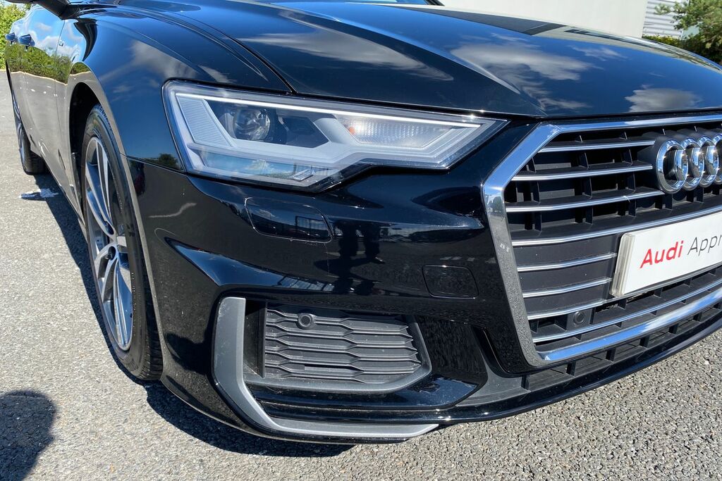Audi A6 Saloon S Line Black #30