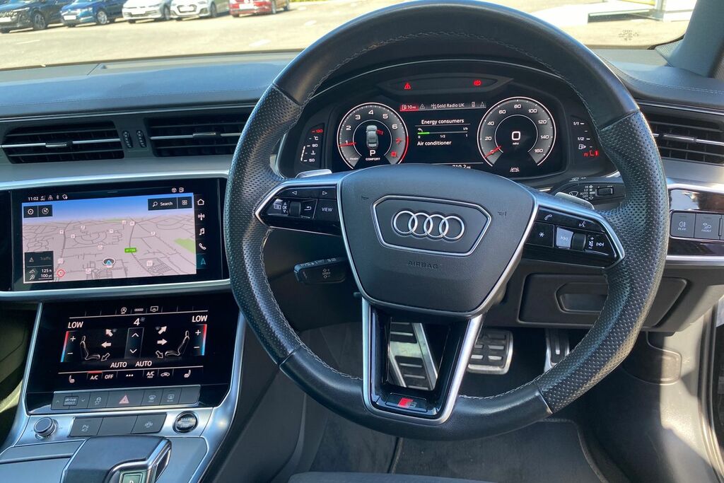Audi A6 Saloon S Line Black #13