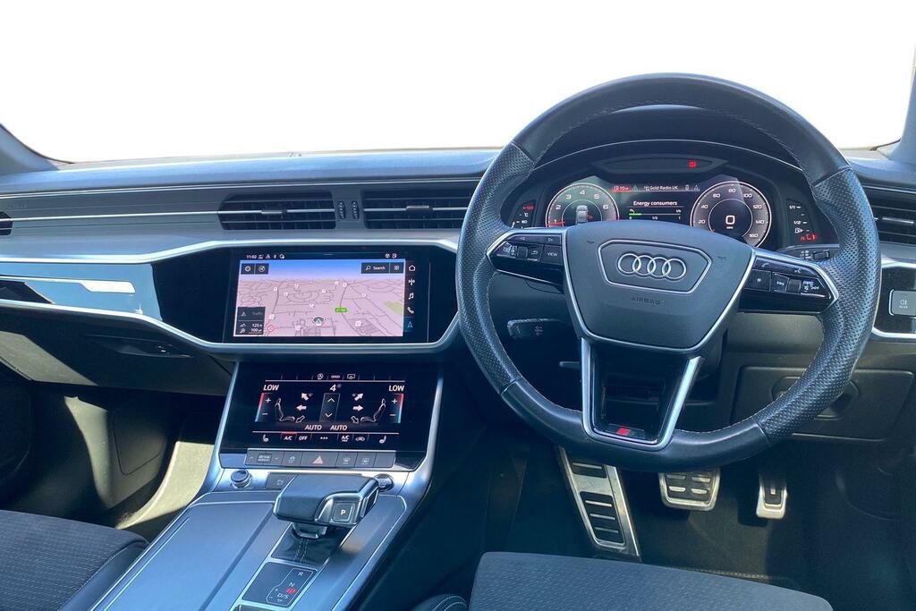 Audi A6 Saloon S Line Black #10