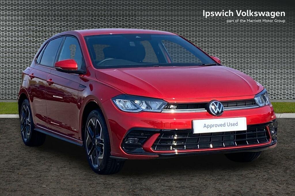 Volkswagen Polo 1.0 Tsi R-line Hatchback Euro 6 Red
