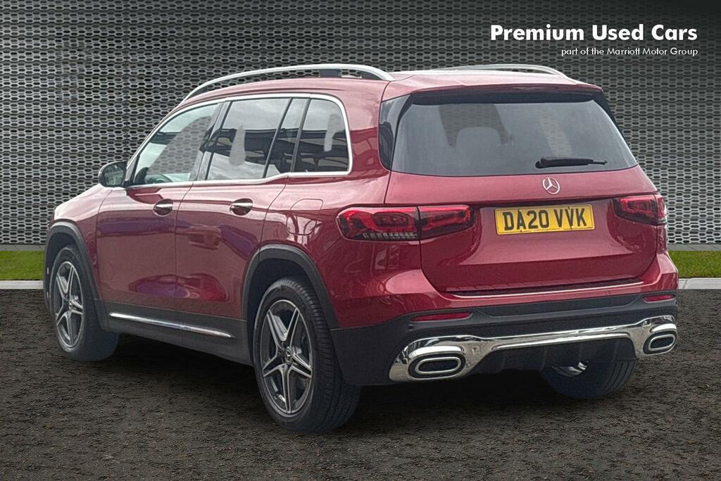 Mercedes-Benz GLB Class 2.0 Glb220d Amg Line Premium Plus Suv Red #3