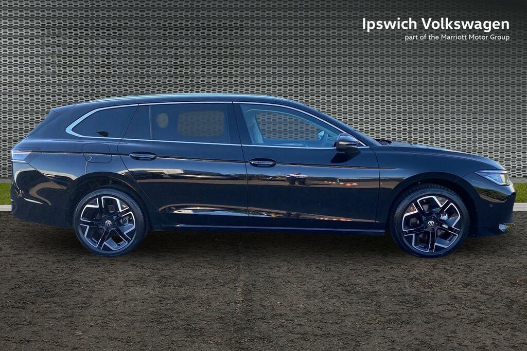Volkswagen Passat 1.5 Etsi Mhev Elegance Estate Hybrid Ds Black #4