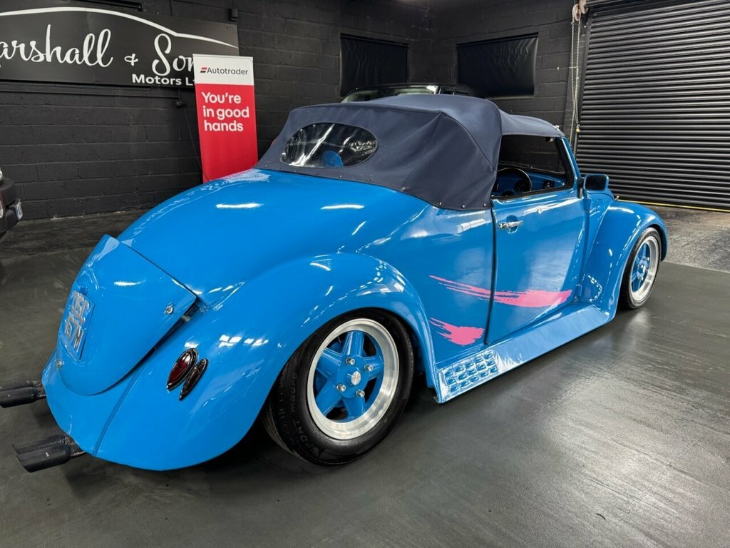 Volkswagen Beetle Convertible Blue #5