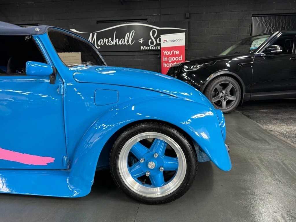 Volkswagen Beetle Convertible Blue #2