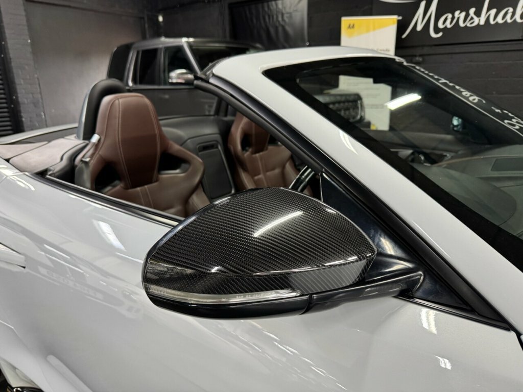 Jaguar F-Type Convertible White #6
