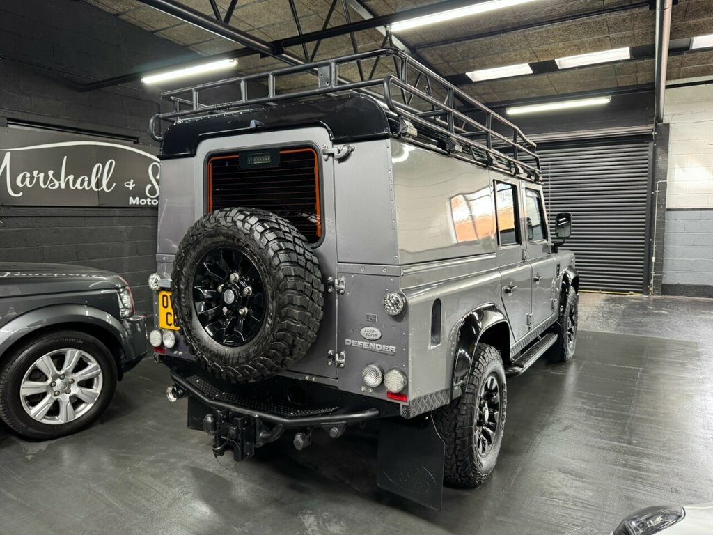 Land Rover Defender 110 Suv Blue #11