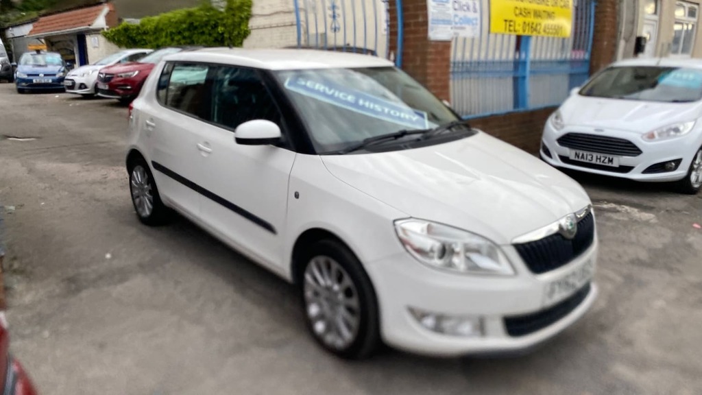 Skoda Fabia 1.2 Tsi 105 Elegance 5Dr. Major Service At 650. White