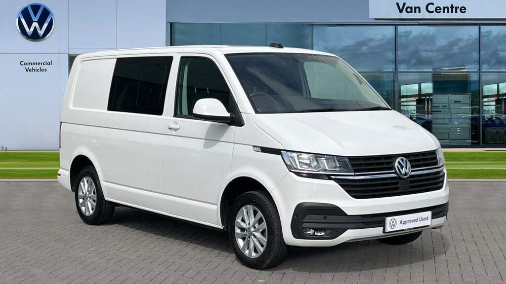 Volkswagen Transporter Transporter 2.0 Tdi 150 Highline Kombi Van Dsg White