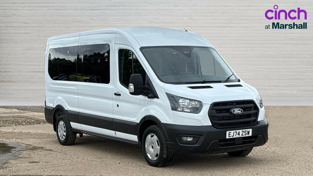 Ford Transit Custom Transit 2.0 Ecoblue 165Ps H2 14 Seater Trend White