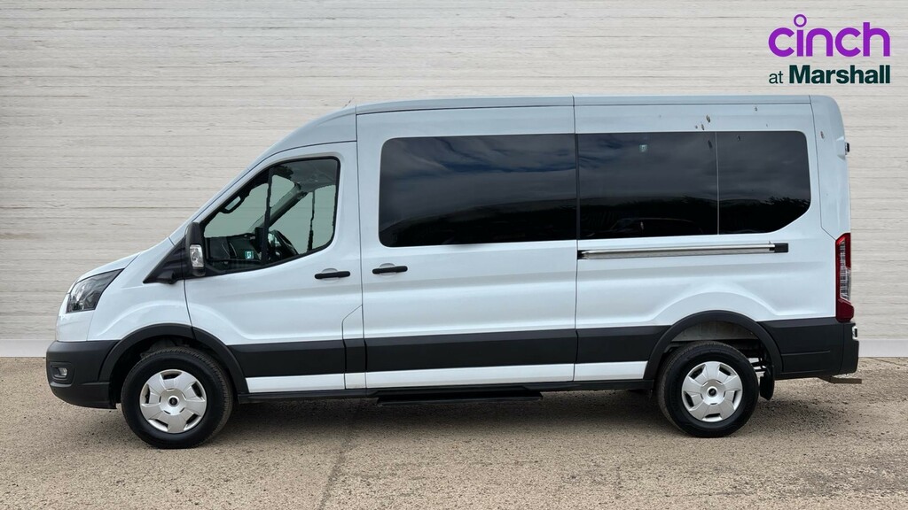 Ford Transit Custom Transit 2.0 Ecoblue 165Ps H2 14 Seater Trend EJ74ZSW White #6