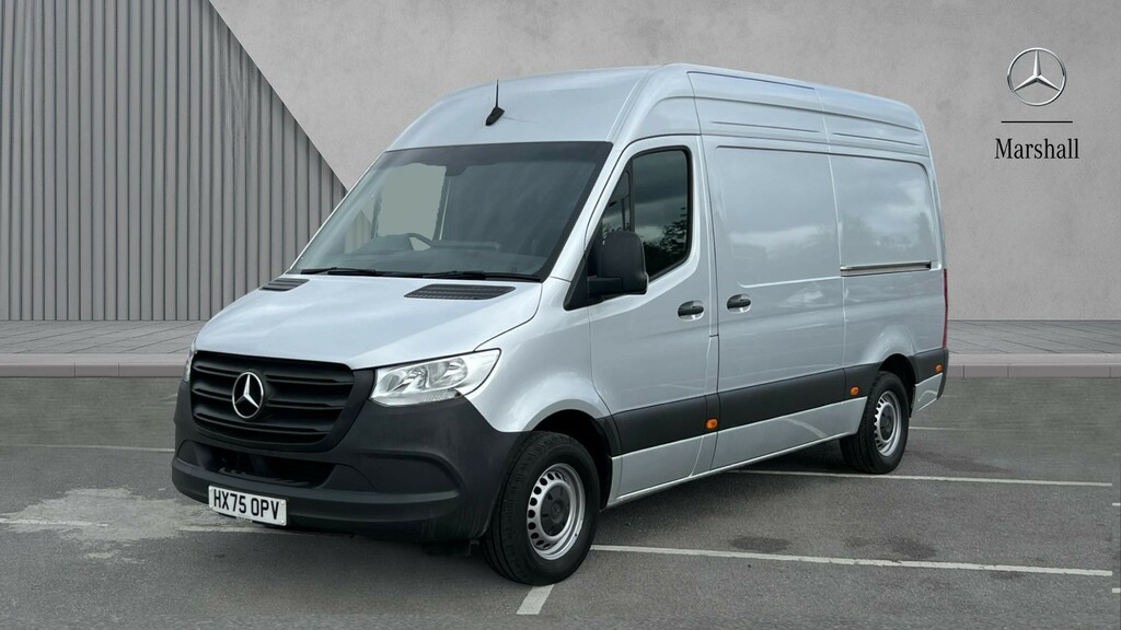 Mercedes-Benz Sprinter Sprinter 3.5T H2 Pro Van Silver #4