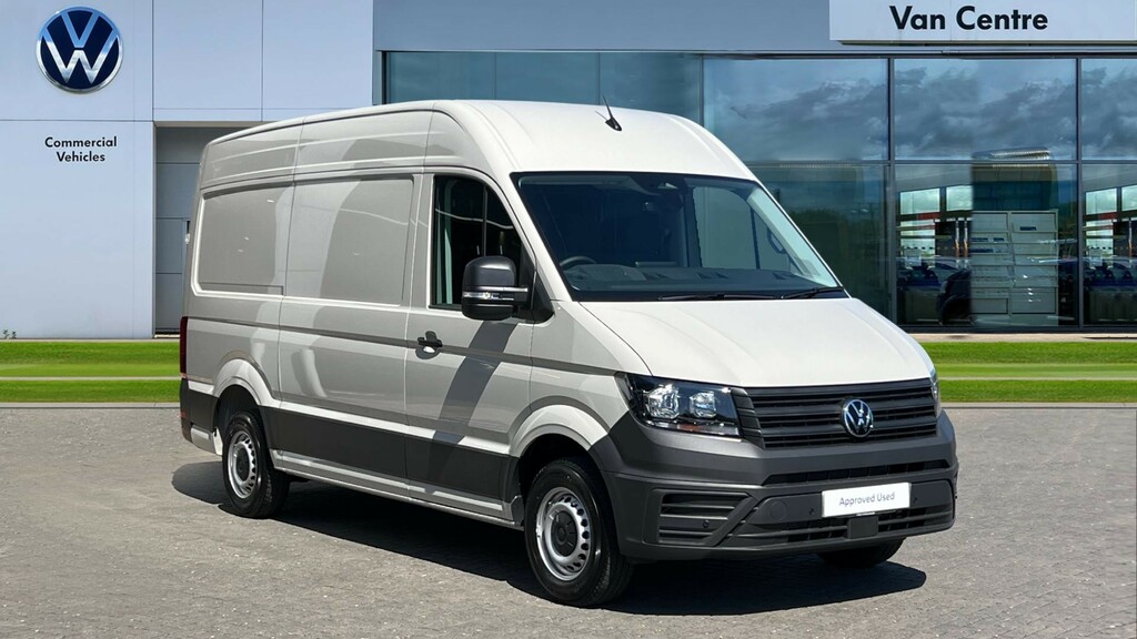 Volkswagen Crafter Cr35 Panel Van Commerce Mwb 140 Ps 2.0 Tdi 8Sp Aut Grey