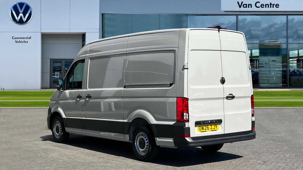 Volkswagen Crafter Cr35 Panel Van Commerce Mwb 140 Ps 2.0 Tdi 8Sp Aut Grey #3