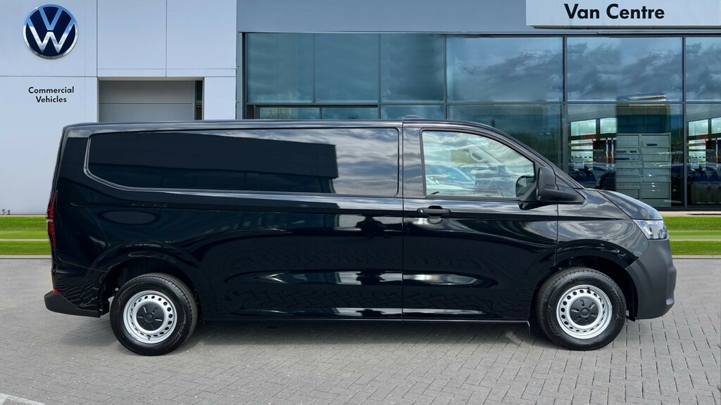 Volkswagen Transporter T30 Panel Van Commerce Lwb 110 Ps 2.0 Tdi 6Sp Manu Black #4