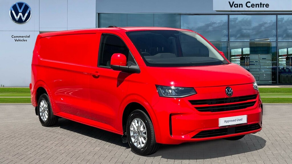 Volkswagen Transporter T28 Panel Van Commerce Pro Lwb 150 Ps 2.0 Tdi 6Sp Red
