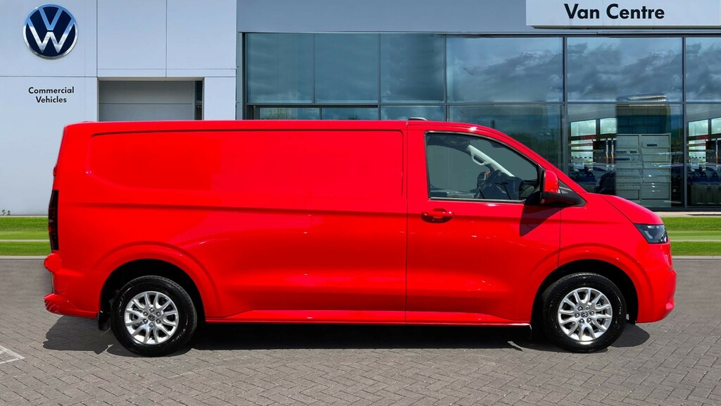 Volkswagen Transporter T28 Panel Van Commerce Pro Lwb 150 Ps 2.0 Tdi 6Sp Red #4