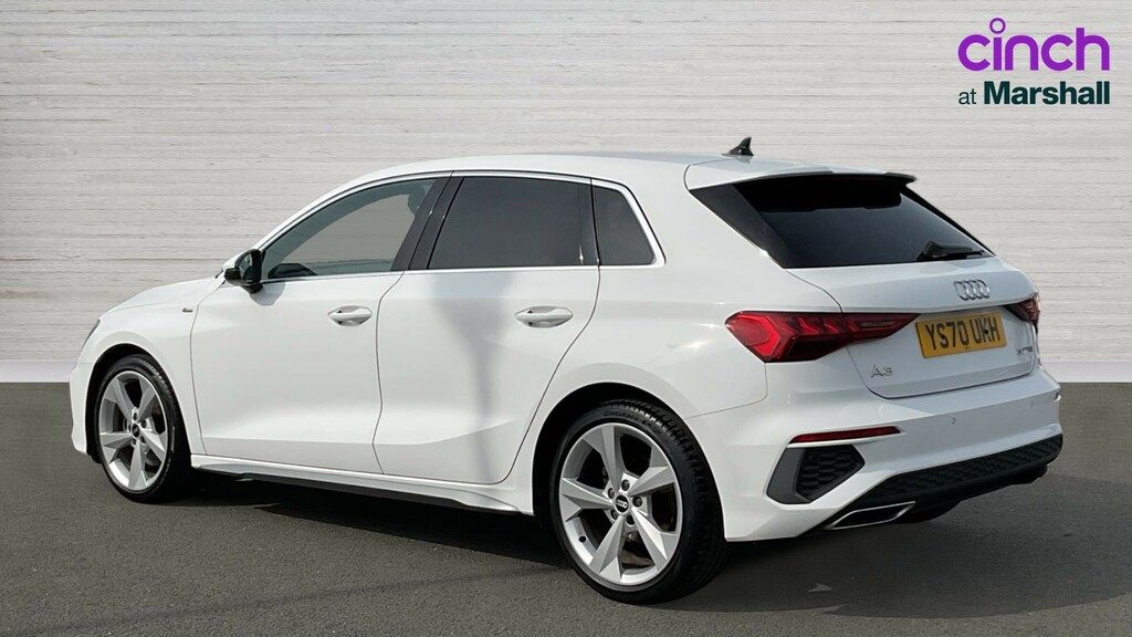 Audi A3 A3 30 Tfsi S Line White #5