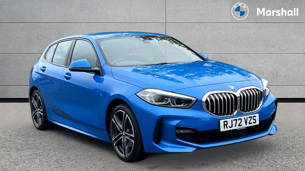 BMW 1 Series 1 Series 118D M Sport Live Cockpit Profession Blue