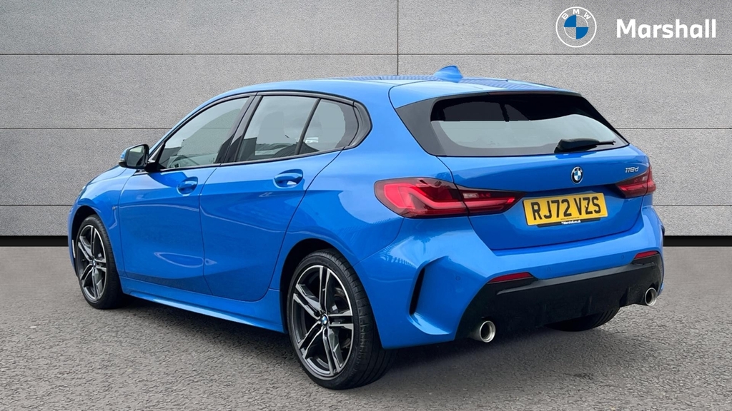 BMW 1 Series 1 Series 118D M Sport Live Cockpit Profession Blue #2