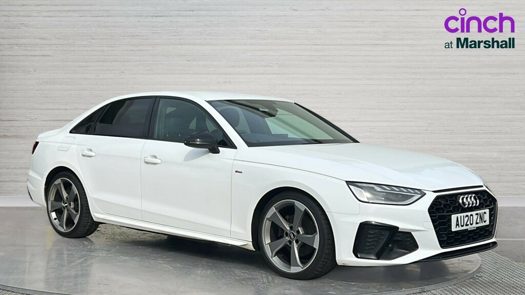 Audi A4 A4 35 Tfsi Black Edition S Tronic AU20ZNC White