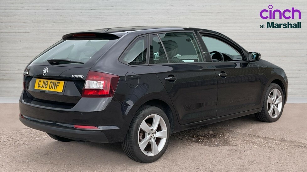 Skoda Rapid Spaceback Rapid Spaceback 1.0 Tsi 95 Se Tech Dsg Black #3