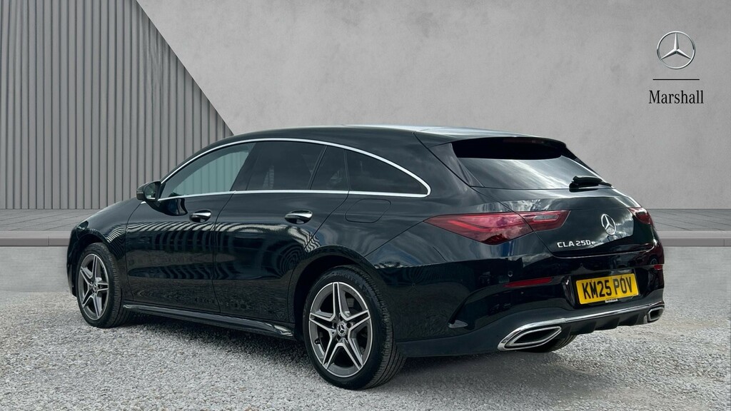 Mercedes-Benz CLA Class Cla 250E Amg Line Executive Tip KM25POV Black #2