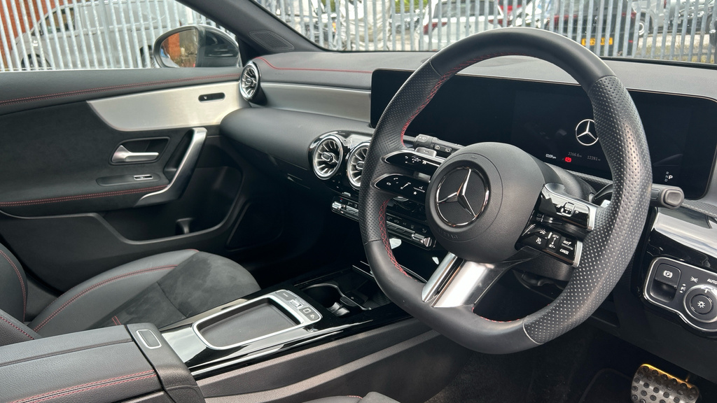 Mercedes-Benz CLA Class Cla 250E Amg Line Executive Tip KM25POV Black #3
