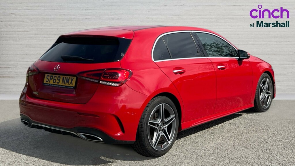 Mercedes-Benz A Class A Class A180 Amg Line Premium Plus SP69NMX Red #3