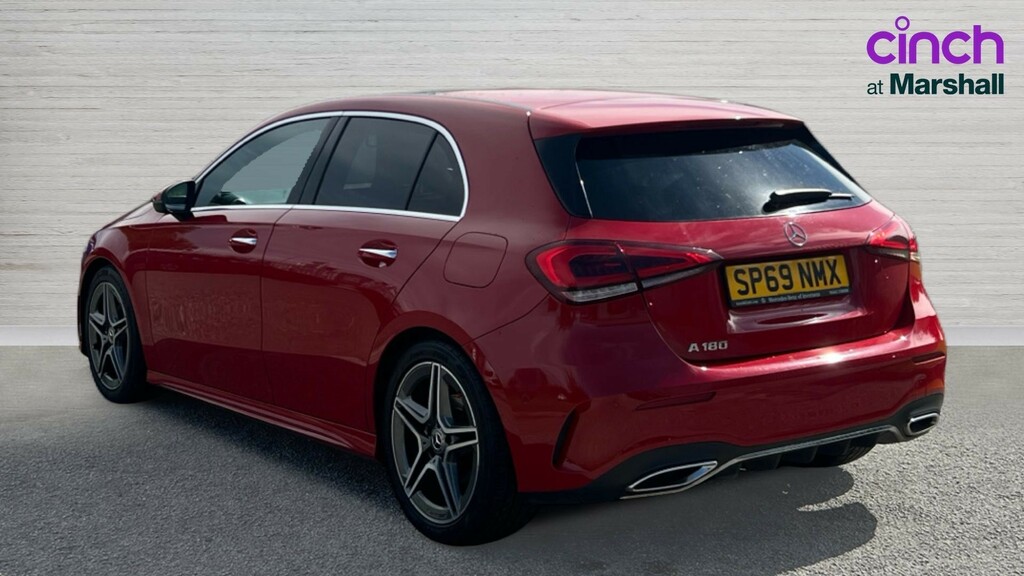 Mercedes-Benz A Class A Class A180 Amg Line Premium Plus SP69NMX Red #5