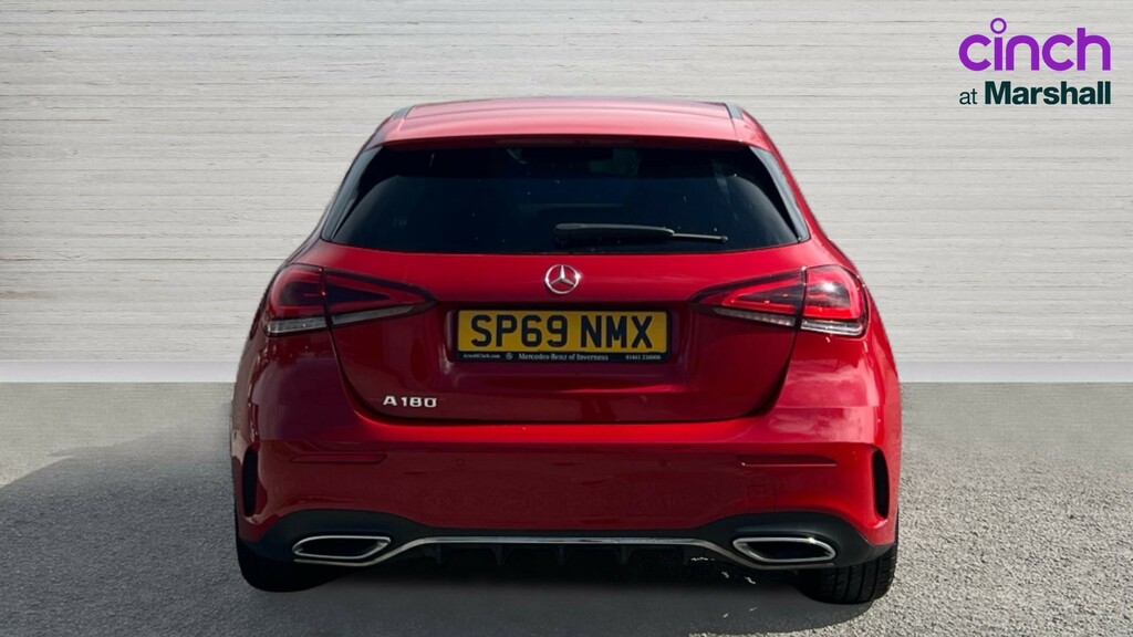 Mercedes-Benz A Class A Class A180 Amg Line Premium Plus SP69NMX Red #4
