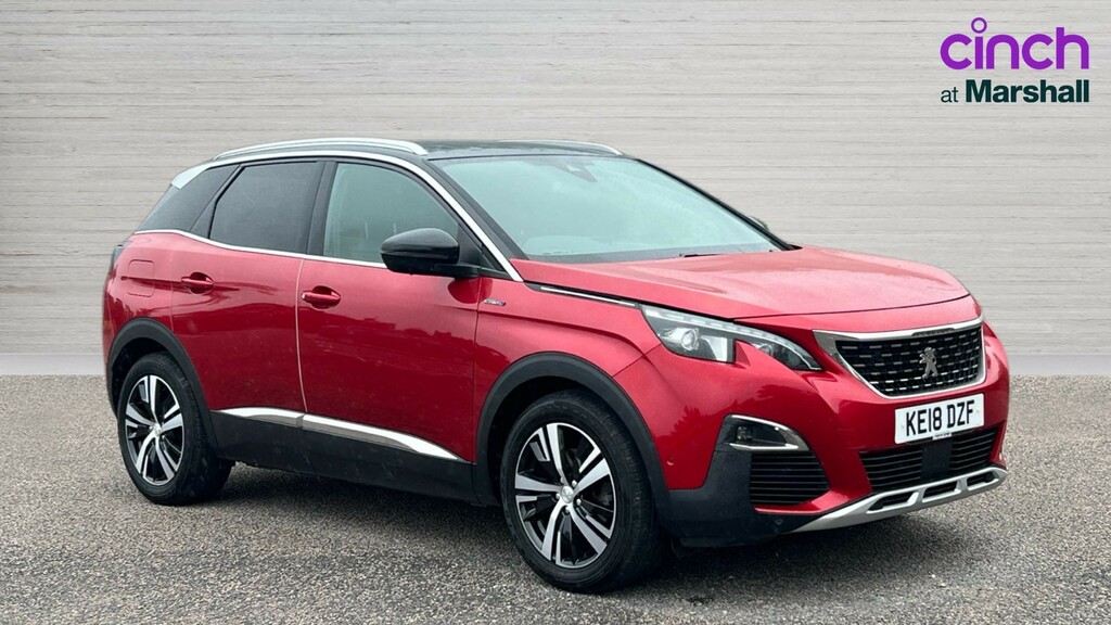 Peugeot 3008 3008 1.2 Puretech Gt Line Red
