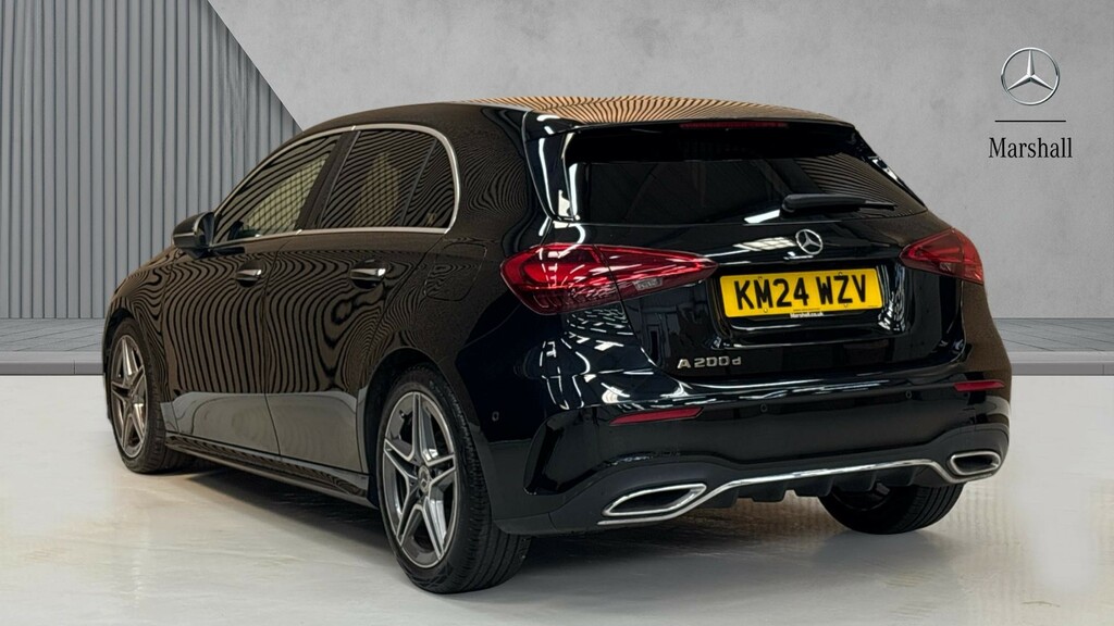 Mercedes-Benz A Class A Class A200d Amg Line Premium KM24WZV Black #2