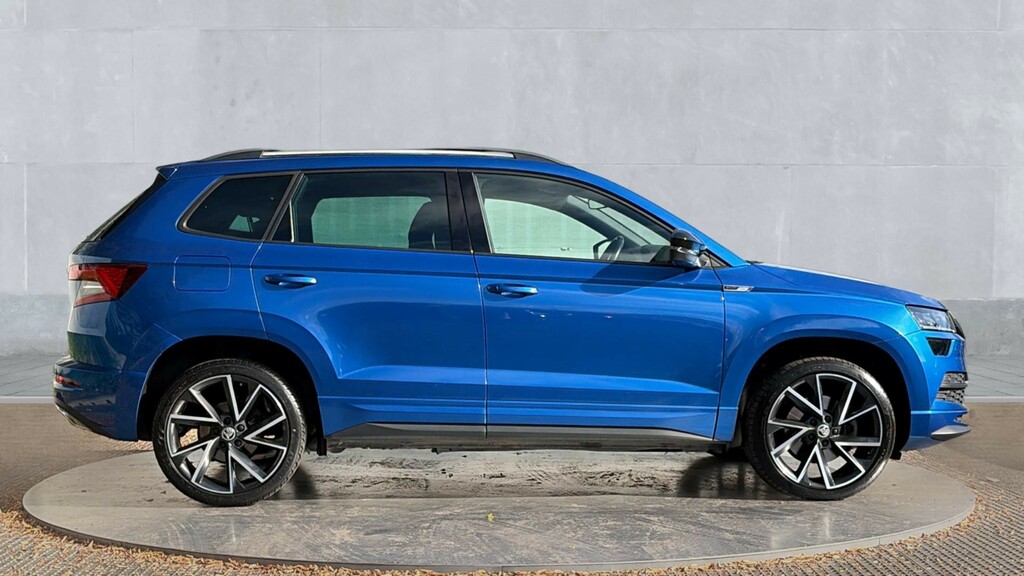Skoda Karoq Karoq 1.5 Tsi Sport Line Blue #4