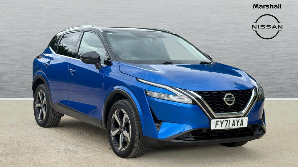 Nissan Qashqai Qashqai 1.3 Dig-t Mh 158 N-connecta Xtronic Blue