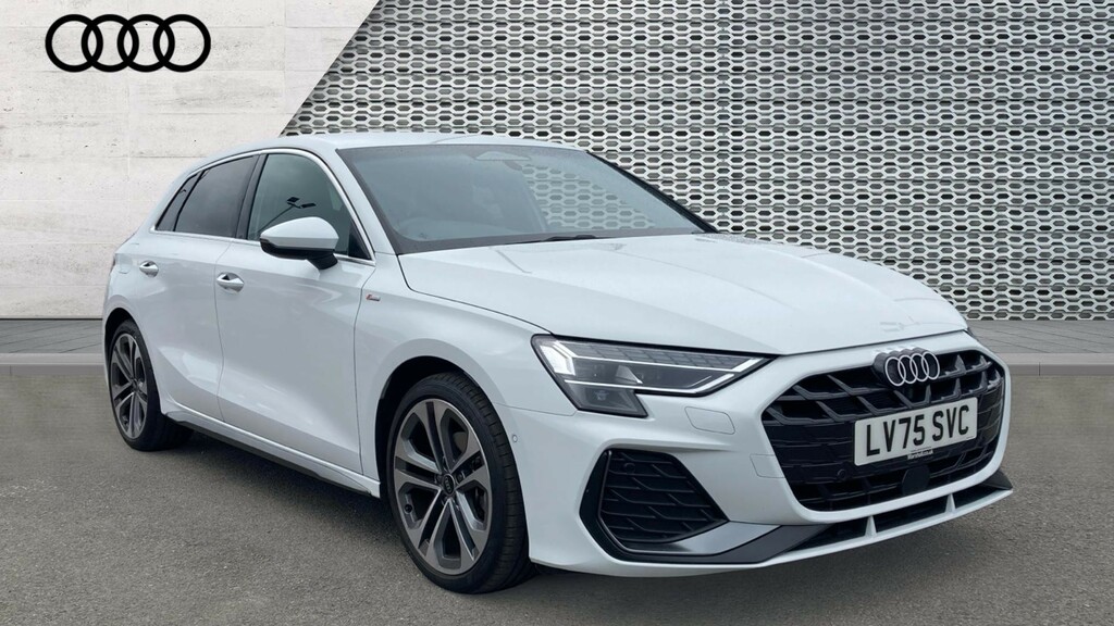 Audi A3 A3 1.5 Tfsi 116 S Line S Tronic LV75SVC White