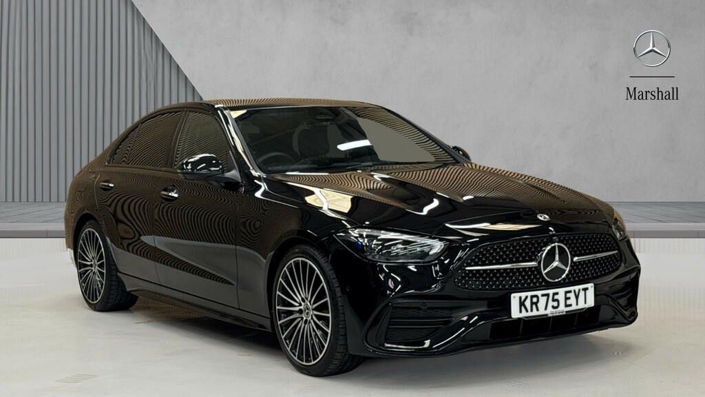 Mercedes-Benz C Class C Class C300d Amg Line Premium Plus 9G-tronic Black
