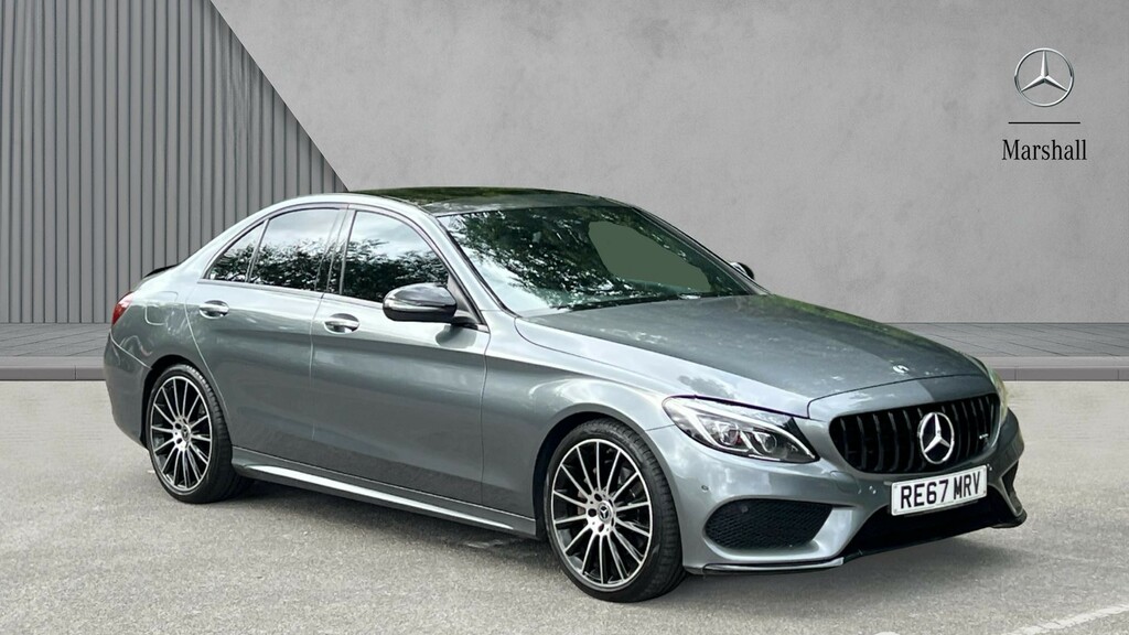 Mercedes-Benz C Class C Class C200 Amg Line Premium Plus 9G-tronic Grey